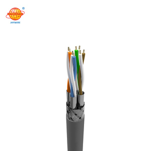 Jinhuanyu SFTP-HSYVP Mạng Cáp CAT5e CAT6 sợi cáp 24AWG đồng nguyên chất 4 cặp 100MHz Gigabit <span class=keywords><strong>Ethernet</strong></span> trung tâm dữ liệu CCTV - Product Image 6