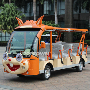 Bus électrique confortable à motif de dessin animé avec cadre amortisseur pour les excursions panoramiques en montagne des enfants - Product Image 6