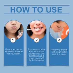 Dentifrice portable 50g à la menthe pour le blanchiment des dents et l'élimination du tartre, pour usage dentaire - Product Image 6