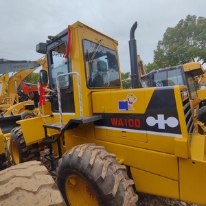 รถตัก WA100 Komatsu มือสองอุปกรณ์หนักรถตักสภาพดีพร้อมบริการหลังการขาย - Product Image 3