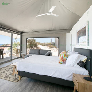 Eco-friendly di lusso marocchino Pvdf tetto tende all'aperto Glamping foglia tende per alberghi ed economico Glamping elegante sostenibile - Product Image 1