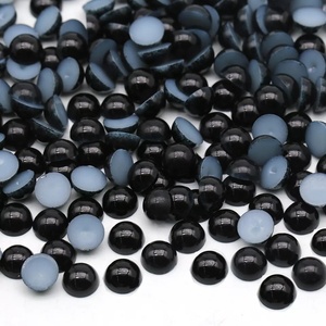 Mix Color High Quality Abs Material Pearl Flatback Half Pearl <strong>Beads</strong> for DIY Craft Decoration - Product Image 2