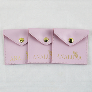 Custom Luxury Velvet Stock Pouch With logo Faux Suede Jewelry Packaging Bag Small <b>Gift</b> Jewelry Pouch for Earring - Product Image 6