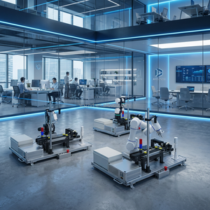 Système de formation de robots collaboratifs TEPKOBOT pour la détection d'objets, le ramassage, le placement et la palettisation sur convoyeur, station de tri - Product Image 5