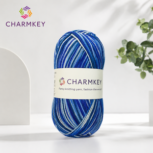 Prix d'usine, <span class=keywords><strong>pelote</strong></span> de 50g de fil mélangé <span class=keywords><strong>laine</strong></span>, lavable en machine, pour tricot à la main, crochet, artisanat DIY, pull, écharpe - Product Image 3