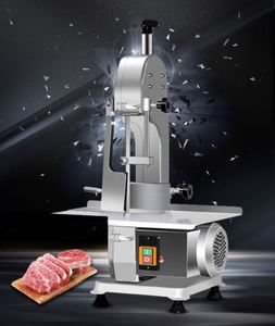 Commercial Automatic Kitchen Equipment Butcher Table Top Electric Cow Beef Frozen Meat and <b>Bone</b> Band <b>Saw</b> Cutter Cutting Machine - Product Image 6