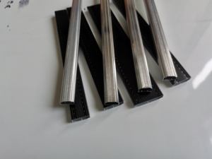 Khung nhôm hồ sơ 5.5mm Nhôm Spacer thanh cho kính cách nhiệt rỗng lasing đôi kính chế biến bán buôn - Product Image 2