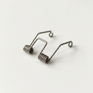 Charnière à ressort de torsion à double spirale symétrique en V à haute charge 65Mn pour le remise en état des composants de quincaillerie de porte d'armoire - Product Image 1