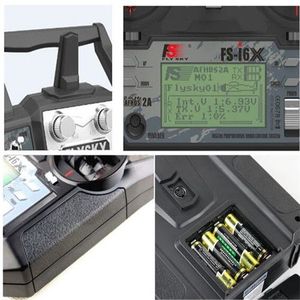 Flysky FS-i6X <span class=keywords><strong>2</strong></span>.4GHz 10CH เครื่องส่งสัญญาณ afhds 2A RC พร้อมตัวรับสัญญาณ I-BUS X6B สำหรับโดรน FPV คอปเตอร์สี่ใบพัดสำหรับแข่งเครื่องบินรุ่น RC - Product Image 3