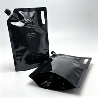 Pochette Doypack Personnalisée Imprimée Écologique Biodégradable en PET/PE, Étanche avec Bec Verseur pour Liquides (Vodka, Whisky, Vin, Jus, Soda)