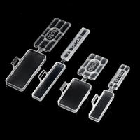 Caja de Plástico Transparente para Marcadores de Cables, Portaetiquetas para Cables, Cubierta de Identificación de Cables, Etiqueta para Cables Eléctricos, Proveedor Personalizado