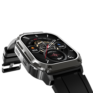 Montre connectée 4G LTE avec téléchargement d'application, caméra frontale 2MP, NFC, assistant vocal et batterie longue durée 750mAh - Product Image 1