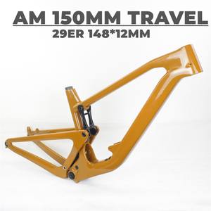 <span class=keywords><strong>Cuadro</strong></span> SUNREMO <span class=keywords><strong>de</strong></span> <span class=keywords><strong>Carbono</strong></span> AM con Recorrido <span class=keywords><strong>de</strong></span> 150mm y Horquilla con Recorrido <span class=keywords><strong>de</strong></span> 160mm, 29er, para Bicicleta <span class=keywords><strong>de</strong></span> Montaña All Mountain - Product Image 3