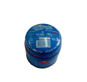 Macedonia Rapid Propane Mixture 190gr composite lpg gas cylinder gas cylinder for home high pressure lpg gas cylinder filler