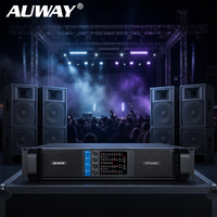 Amplificateur de puissance professionnel 4 canaux 4x1350W AUWAY FP10000Q pour karaoké et discothèque, classe TD, production de masse