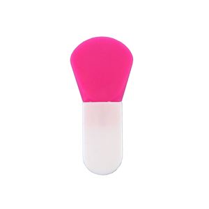 Nouveau pinceau éventail en silicone multicolore Super Badger pour le maquillage du visage, masque facial, modèle K13 - Product Image 4