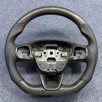 Volant en fibre de carbone pour Ford Focus MK4/MK4.5, Fiesta MK8/MK8.5, Puma, Kuga, Escape, Bronco Sport, directement de l'usine