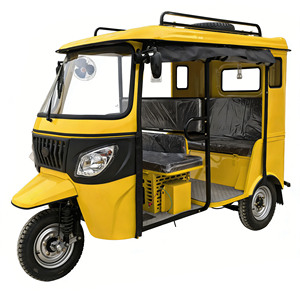 Motocicleta <span class=keywords><strong>Bajaj</strong></span> de 250cc con Motor de Gasolina, Triciclo Motorizado de 3 <span class=keywords><strong>Ruedas</strong></span>, Tipo Boda Boda de Carrocería Abierta - Product Image 2