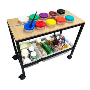 66x31x55 cm Custom Made Children Paint Storage Trolley - Product Image 4
