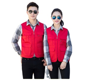<span class=keywords><strong>Chaleco</strong></span> WHG9001 OEM con Muchos Bolsillos, <span class=keywords><strong>Chaleco</strong></span> de Trabajo sin Mangas al por Mayor para Trabajadores, Voluntarios, Ropa y Propaganda - Product Image 2