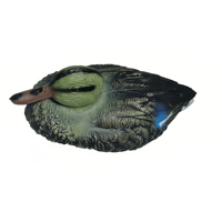 Paire de leurres de chasse au canard réalistes flottants (PE résistant aux UV et imperméable) pour la chasse aux oiseaux aquatiques et la décoration de jardin