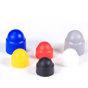 Capuchon de protection hexagonal rond décoratif en <span class=keywords><strong>plastique</strong></span> PE noir pour écrou, vente en gros M6/M8 - Product Image 6