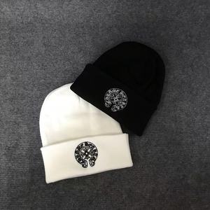 Gorro de Punto Jacquard de Algodón y Spandex con Bordado de Chrome Hearts, Nuevo <span class=keywords><strong>para</strong></span> Otoño e Invierno, <span class=keywords><strong>para</strong></span> Adultos, Hombres y Mujeres, Gorro Moderno <span class=keywords><strong>para</strong></span> <span class=keywords><strong>el</strong></span> Frío - Product Image 3