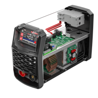 ANDELI Machine à souder à l'arc robuste pour usage intensif toute la journée ARC-250 220V 380V 2 en 1 MMA LIFT TIG 220A IGBT DC