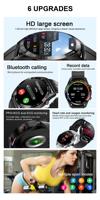 Jam Tangan Pintar Pria 2025, Panggilan BT, Pemantau Detak Jantung, Pemantau Kesehatan, Pelacak Kebugaran Olahraga, Tahan Air Ip68, Smartwatch HW20