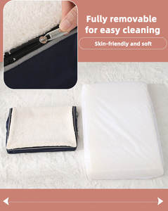 Cama para Mascotas de Espuma Lavable, Impermeable y Removible de Doble Uso, Nido Cuadrado y Sólido para Perros y Gatos, Apto para Todas las Estaciones - Product Image 5