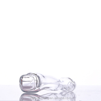 Nouvel Arrivage – Flacon de Parfum Vide en Verre Transparent 50ml, Forme Élégante, Col à Clip, pour Décoration d'Intérieur et Emballage Cosmétique avec Bouchon