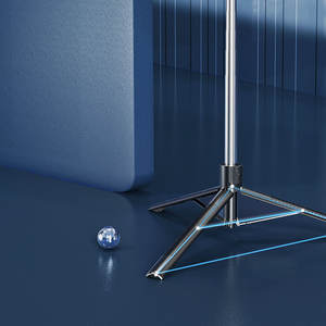 Perche à <span class=keywords><strong>selfie</strong></span> H9 de 180 cm avec <span class=keywords><strong>anneau</strong></span> lumineux, trépied stable et support de sol parapluie pour des selfies élégantes - Product Image 3