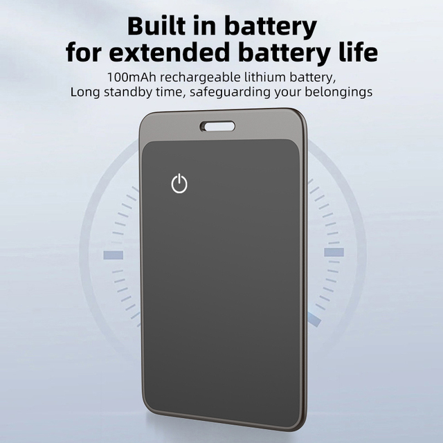 Smart Tracker & Locator with Waterproof for IOS and Android Find My for Bluetooth Card  Anti-Lost Device for Bluetooth Tracking