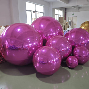 Produits tendance chauds fête mariage décoration miroir ballons géant gonflable balle Bolas De Espejos - Product Image 6