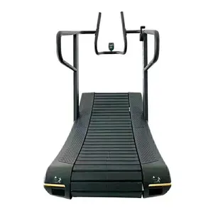 Durable Quality Magnetic Control manual curved running machine For Women