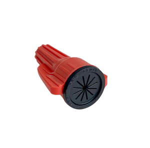 W3 cánh Nylon chống thấm nước dây hạt màu đỏ dây kết nối điện Vít lò xo Mũ dây xoắn thiết bị đầu cuối không gỉ - Product Image 5