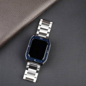 สายนาฬิกาข้อมืออัจฉริยะ BEEFLYPOWER สแตนเลสสตีล พร้อมตัวเรือน สำหรับ <span class=keywords><strong>Apple</strong></span> Iwatch 7 40 44 มม. - Product Image 4