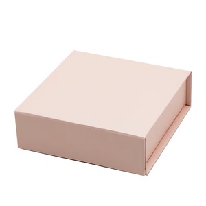 Recycled Custom Fashion Luxury Custom Rigid Cardboard Paper Gift Packing Clothing Box With Magnetic Lid for Garment in Stock - Product Image 1