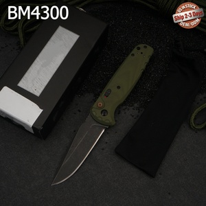 มีดพับ BM 4300 ใบมีด CPM Mov ด้ามจับ G10 DIY OEM มีดอเนกประสงค์สำหรับครัว (พร้อมใบมีด) ขายส่งจากโรงงาน - Product Image 1