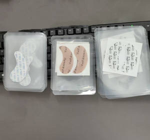 Patchs pour les yeux en hydrogel non tissé greffés, coussinets d'isolation pour les paupières inférieures, pour les extensions de cils, anti-gonflement - Product Image 6