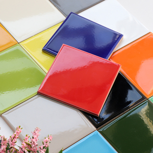 Azulejos de Cerámica Esmaltados en Color de 150x150 mm para Paredes y Pisos, Estilo Jordano, para Decoración del Hogar - Product Image 2