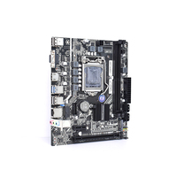 Carte mère Intel H110 LGA1151 M.2 DDR4 ATX avec interface SATA, 64 Go de RAM, nouveaux graphismes intégrés, double canal Wi-Fi