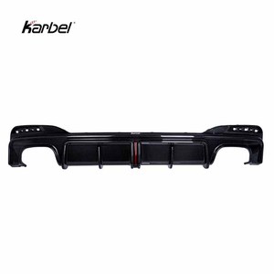 Karbel 3d Style Dry Carbon Fiber Rear <strong>Diffuser</strong> for Bmw <strong>5</strong> Series G30 G38 2017-2023 - Product Image 3