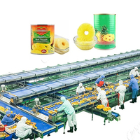 Nouvelle machine automatique de fabrication de canettes de farine Leadworld Ligne de production en conserve de mandarine chocolat bonbons légumes Pasteurisateur mélangeur