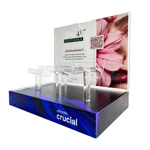 Support d'affichage cosmétique en acrylique moderne à motif personnalisé en usine, attrayant, pour comptoir de borne d'arcade - Product Image 1