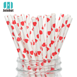 <b>Paper</b> Straws Blue Polka Dot Disposable <b>Biodegradable</b> Eco-Friendly Party Straws - Product Image 4