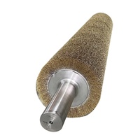 Rouleau brosse métallique industriel DIY OEM pour l'élimination de la rouille et le polissage des métaux – Tailles personnalisées disponibles – Marque Shenzhou SZ-026