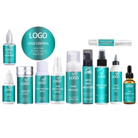 Vente en gros en usine, kit de perruque en dentelle sans colle avec logo adhésif tenue forte, outils d'extensions de produits capillaires imperméables sur le devant en dentelle