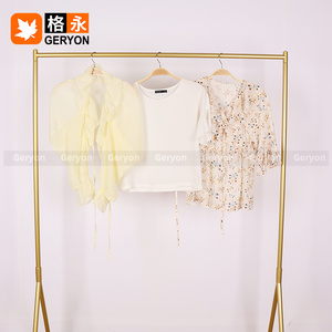 Geryon Vintage UK <strong>USA</strong> <strong>Used</strong> Clothes Ladies Silk Blouse Tops Bulk Silk Shirt <strong>Bundle</strong> Women Summer Top Second Hand <strong>Clothing</strong> Bales - Product Image 5