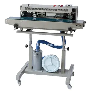 Guangzhou Fabriek Automatische Plastic Chips Zak Sluitmachine Met Stikstof Vulling Functie